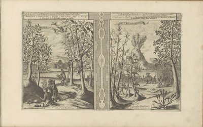 Cannelle, noix de muscade, clou de girofle et bambou - Romeyn de Hooghe