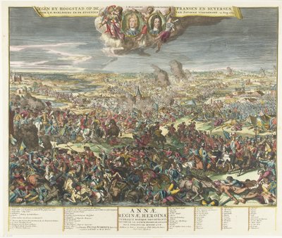 Bataille de Höchstädt, 1704 - Romeyn de Hooghe