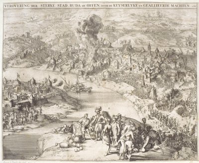 Le siège de Buda en 1541, 1686 - Romeyn de Hooghe