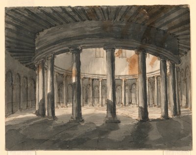 Décor de scène, intérieur d