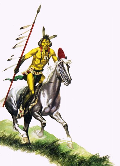 Guerrier cheyenne - Ron Embleton