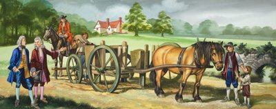 Les jours de Daniel Defoe (1660-1731) (gouache sur papier) - Ron Embleton