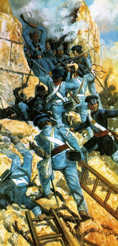 La révolution inachevée : Le fléau du Mexique. Mexico tombe aux mains des Américains en 1847. - Ron Embleton
