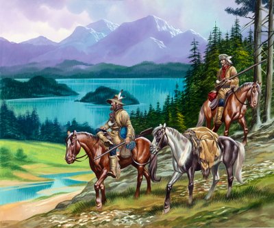 Les trappeurs du Far West - Ron Embleton