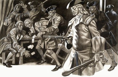 Vol ou raid non identifié dans une maison de jeu - Ron Embleton