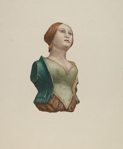 Figure en demi-longueur - Rosamond P. Gray