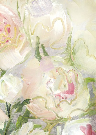 Fleurs roses crémeuses - Rosana Laiz Blursbyai
