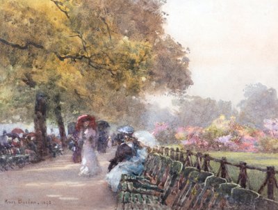 Azalées en fleurs - The Row - Rose Maynard Barton