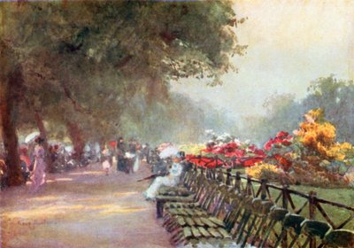 Azalées en fleurs, Rotten Row - Rose Maynard Barton