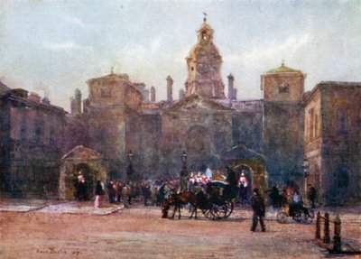 Changement de garde, Whitehall - Rose Maynard Barton