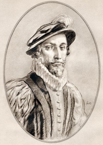Sir Walter Raleigh, des Biographies Vivantes des Hommes Célèbres - Ross Gordon