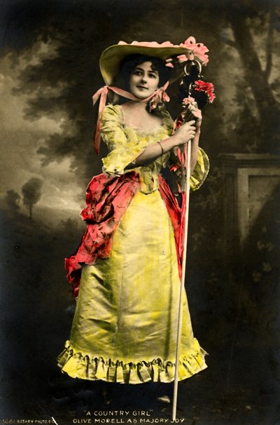 Olive Morell, actrice, 1903 - Rotary Photo
