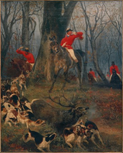 Chasse à courre - Rudolf Carl Huber