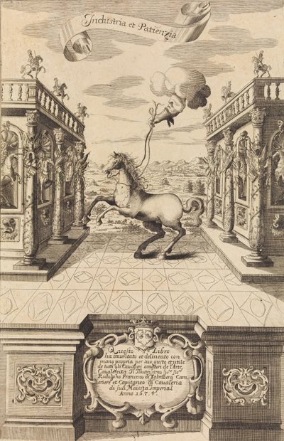 Album de dessins de mors, 1674 - Rudolf Franz Ferdinand von Talmberg