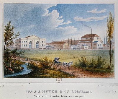 Usine de Messieurs Meyer & Cie à Mulhouse, France - Rudolf Huber