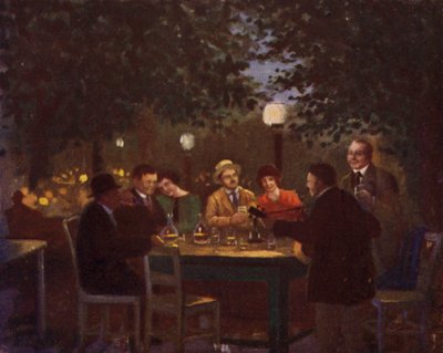 Une fête "Heurigen" - Rudolf Klingsbogl