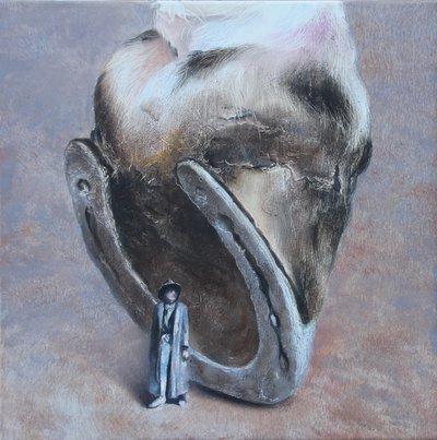 Un pied géant, un petit bonhomme - Rudolf Kosow