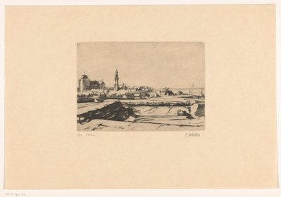 Veere - Rudolf Schönberg (signed by artist)
