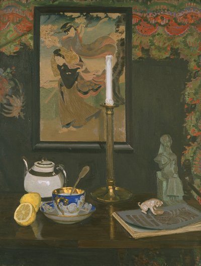 Nature morte avec chandelier - Rudolf Vejrych