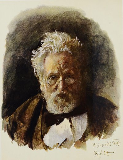 Autoportrait - Rudolf von Alt