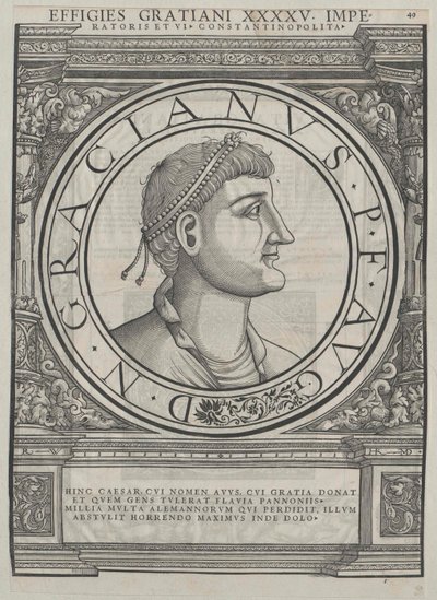 Empereur romain Gratien - Rudolph Wyssenbach