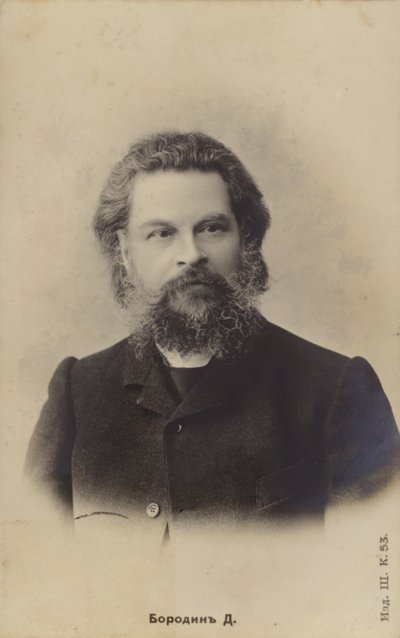Alexander Porfiryevich Borodin, compositeur russe (1833-1887) - Russian Photographer