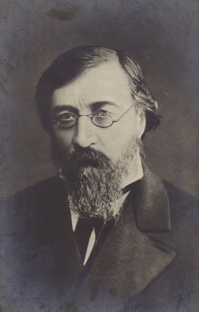 Nikolay Chernyshevsky (1828-1889), philosophe russe, socialiste et démocrate révolutionnaire, fin du XIXe siècle - Russian Photographer