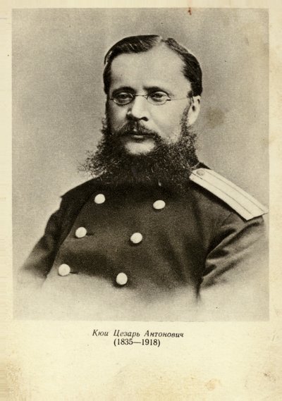 Portrait de César Cui - Russian Photographer