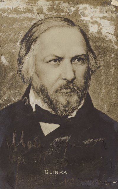Mikhail Ivanovich Glinka, compositeur russe (1804-1857) - Russian School