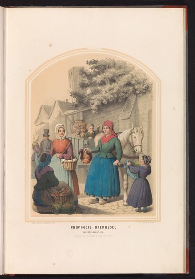 Costume de Lonneker et Losser en Overijssel, 1857 - Ruurt de Vries