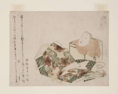 Masque et autres objets pour la danse Noh - Ryuryukyo Shinsai