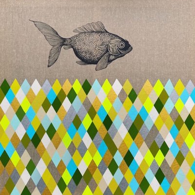 Poisson-diamant coloré - SAN STARLING