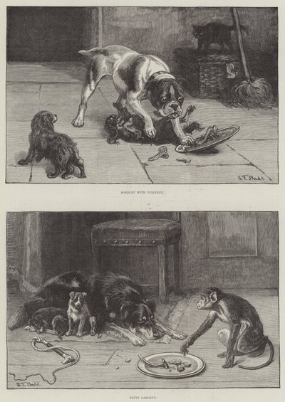 Chiens et nourriture - S.T. Dadd