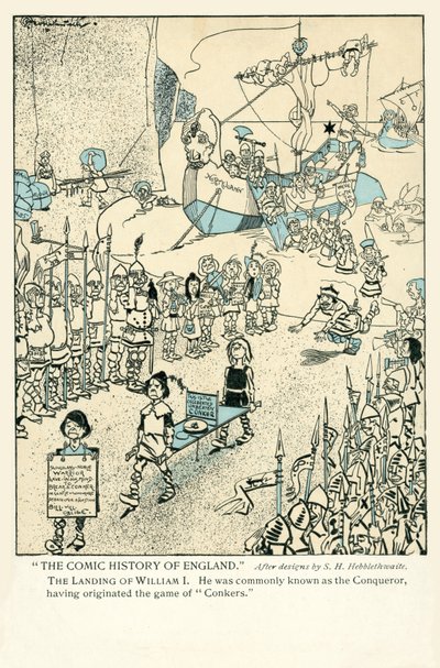Guillaume le Conquérant débarquant en Angleterre - S. H. Hebblethwaite
