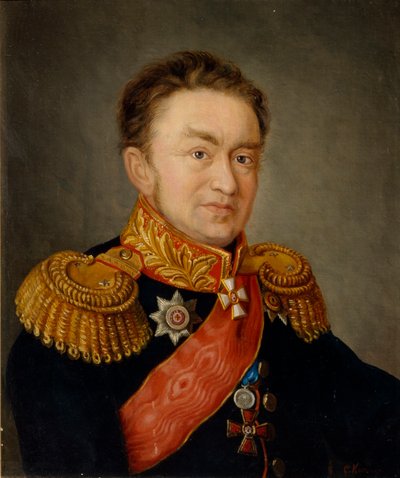 Portrait de Pavel Nikolayevich Choglokov - S. Komenko