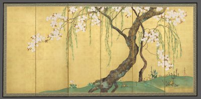 Cerisier et érables - Sakai Hoitsu