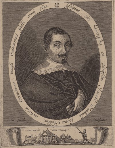 Portrait de Jacob Judah Leon 1602-1675 - Salom Italia