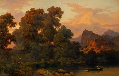 Paysage italien - Salomon Corrodi
