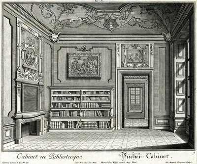 Cabinet de livres - Salomon Kleiner