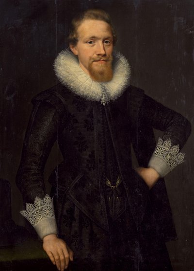 Portrait de Jacob Pergens (?-1681) - Salomon Mesdach (attributed to)