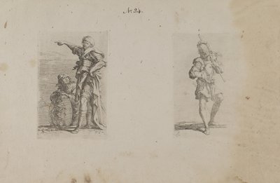 (Série de figurines) Deux hommes, l
