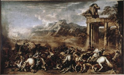 Bataille héroïque - Salvator Rosa
