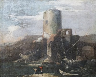 Paysage avec ruines - Salvator Rosa