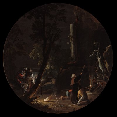 Scènes de sorcellerie : Nuit - Salvator Rosa