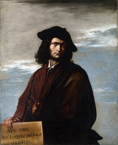 Autoportrait, c.1645 - Salvator Rosa