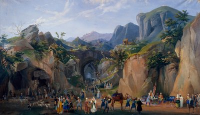Scène de la crèche royale de Ferdinand II - Salvatore Fergola
