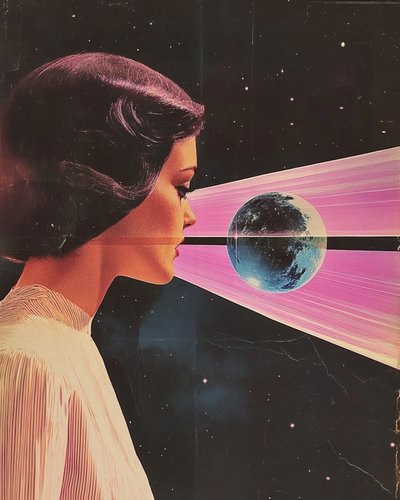 Cosmic Woman : Vision rose - Samantha Hearn