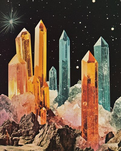 Sommets de cristal étoilés - Samantha Hearn