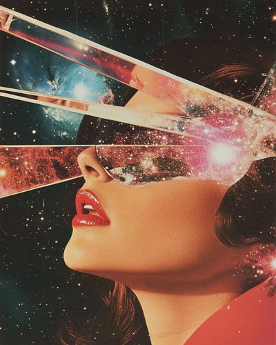Femme de la galaxie surréaliste - Samantha Hearn