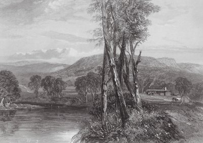 Australie: Sur le Goulburn, Victoria - Samuel (after) Prout